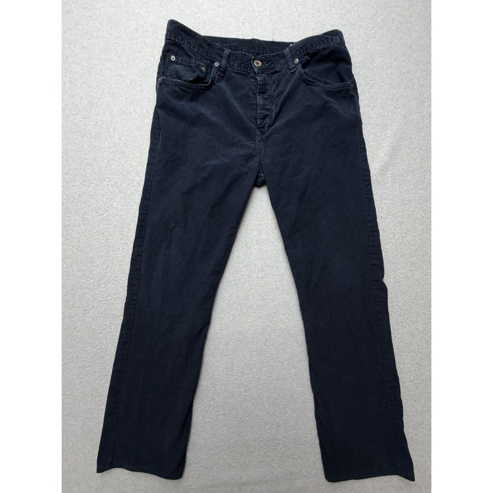 rag & bone Men's Black Corduroy Pants